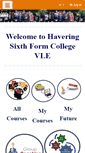 Mobile Screenshot of learning.havering-sfc.ac.uk